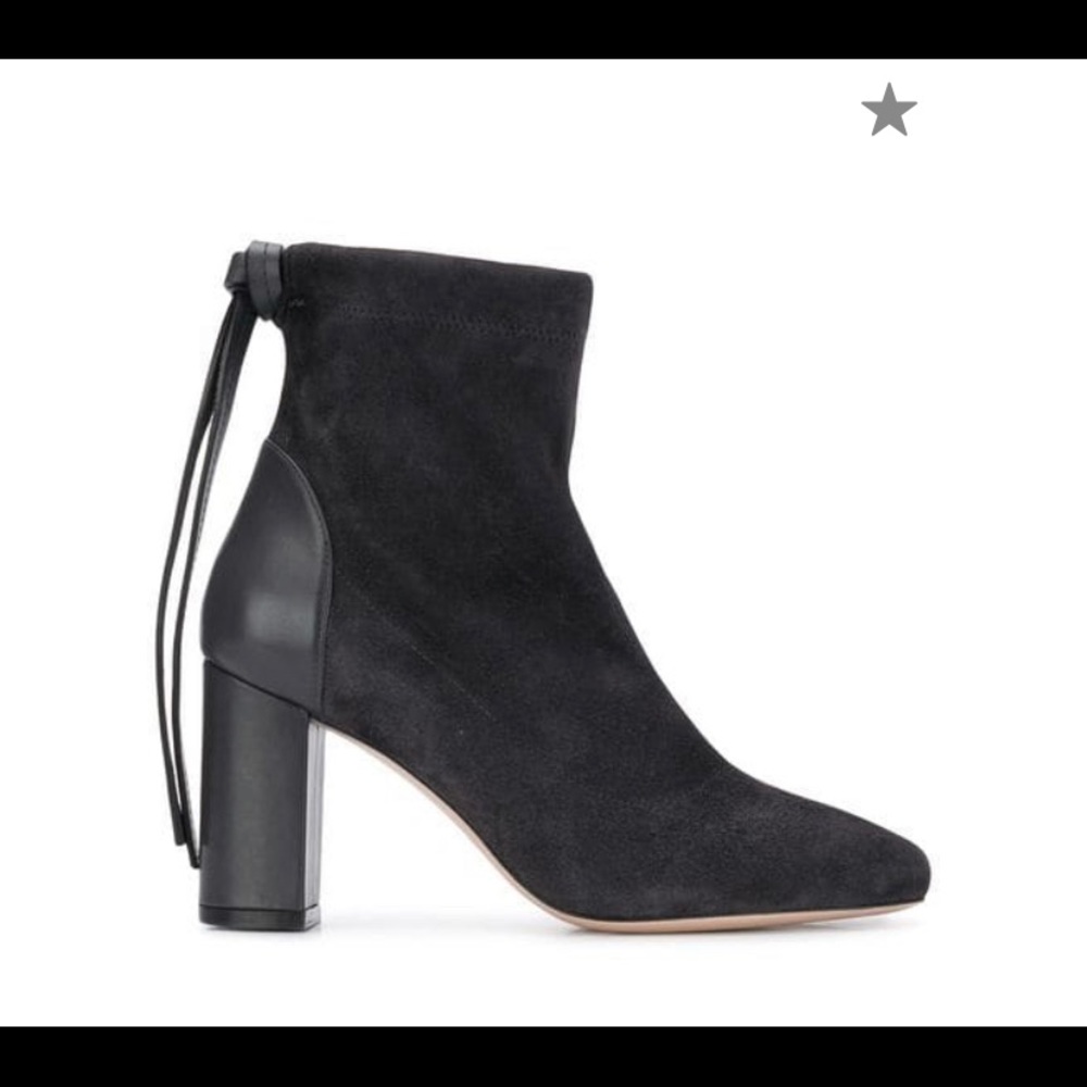 The Wolfe bootie suede